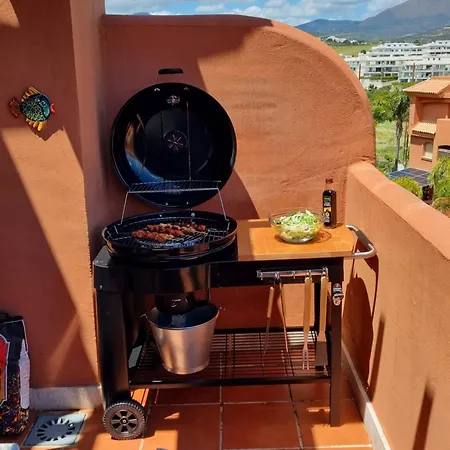 Sea View Penthouse With Hot Tub - Casa Bella Vista, Buenas Noches , Estepona
